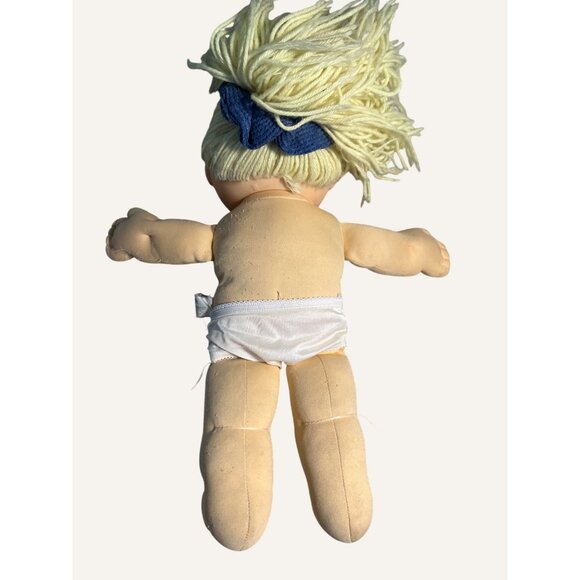 Cabbage Patch Doll Blue Eyes  Vintage Hasbro 1988 - Picture 9 of 16